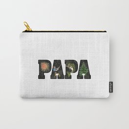 Papa fishing Fathersday 2022 gift Carry-All Pouch