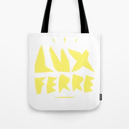 LUX FERRE / yellow Tote Bag