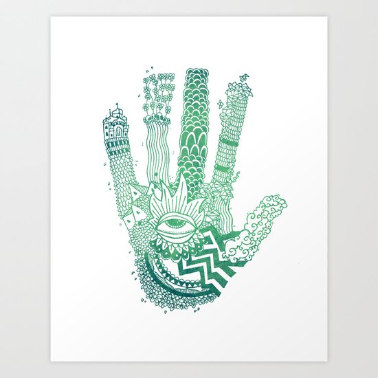 the new truth Art Print