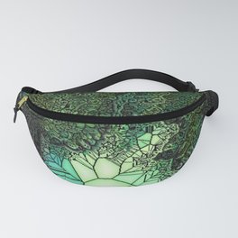 Double Trees - Stain Glass Fanny Pack