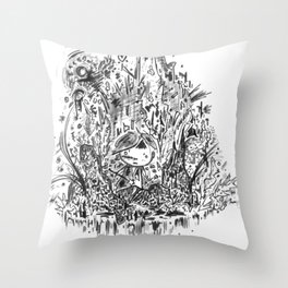 Sparklemancy Throw Pillow