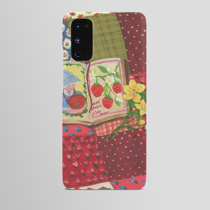 Strawberry Patchwork Android Case