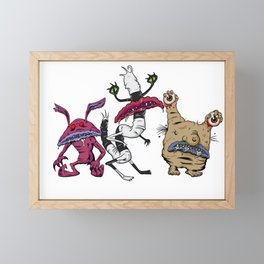 Aaahh!!! Real Monsters Framed Mini Art Print