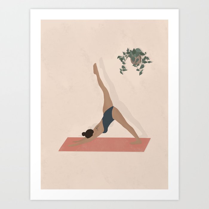 Yoga art prints store