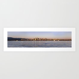 Vancouver Sunset Art Print