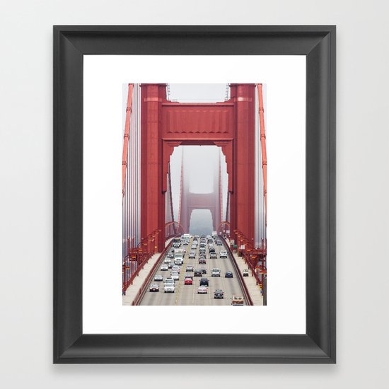 Across The Gate Framed Art Print