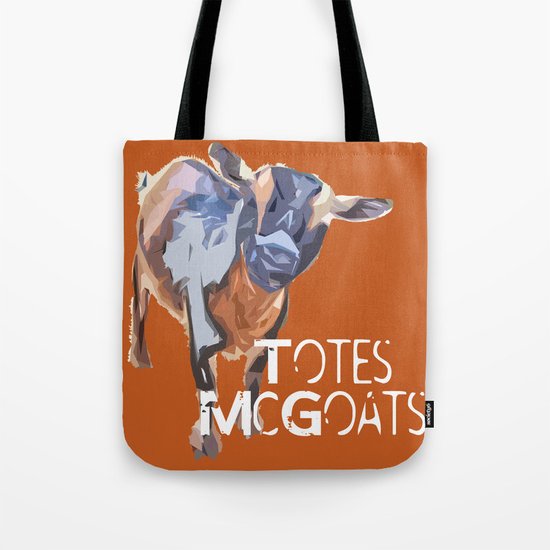 "Totes McGoats!" ~ Nigerian Dwarf Goat Pop Art Photography! Gotta Love the Goaty-Woaties! Tote Bag
