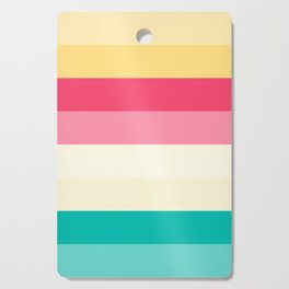 Color palette lines Cutting Board