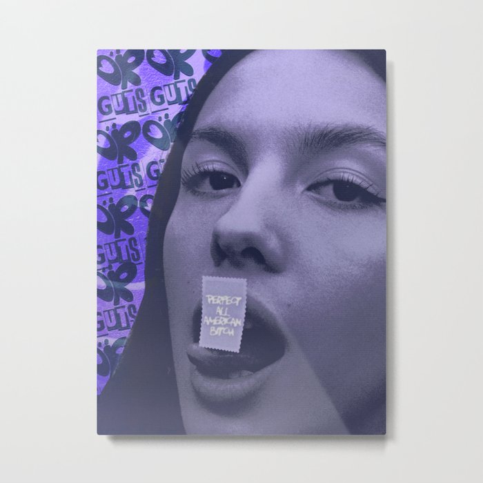 olivia rodrigo — all-american bitch  Metal Print