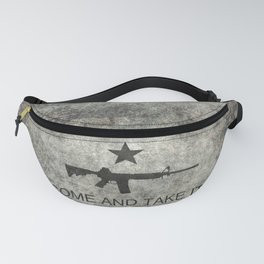 Come and Take it Flag with AR-15 Fanny Pack