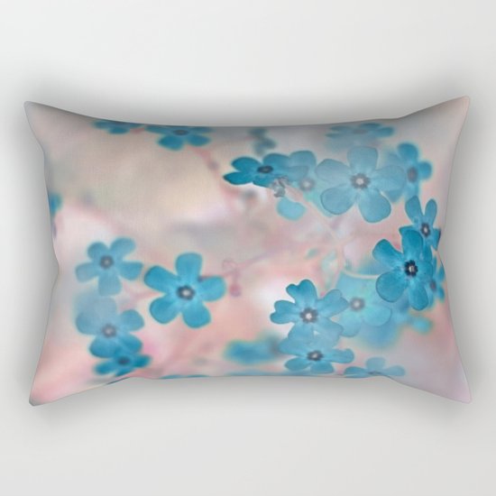 Forget-me-nots Rectangular Pillow