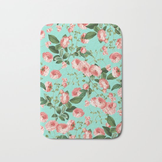 Rosy Life #society6 #decor #buyart Bath Mat
