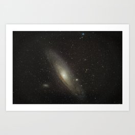 Andromeda Galaxy 12-21-17 Art Print