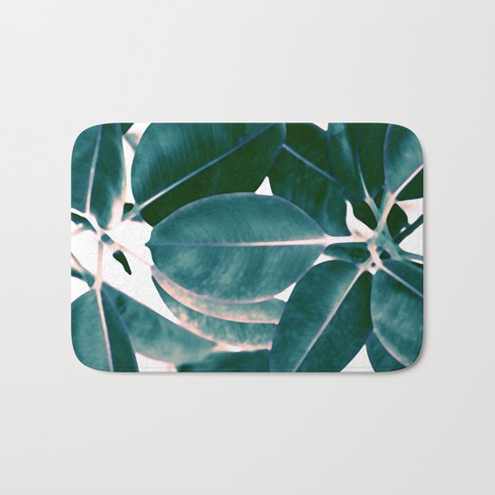 Tropical abstract(7). Bath Mat