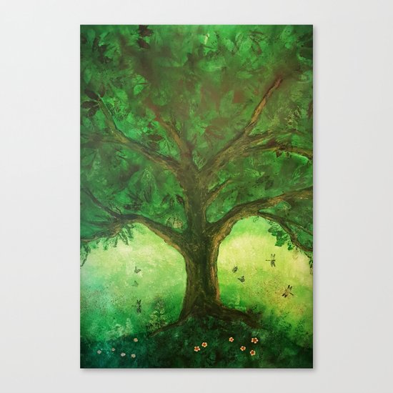 Dreaming of summer Canvas Print