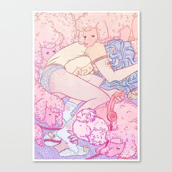 Dog Days Canvas Print
