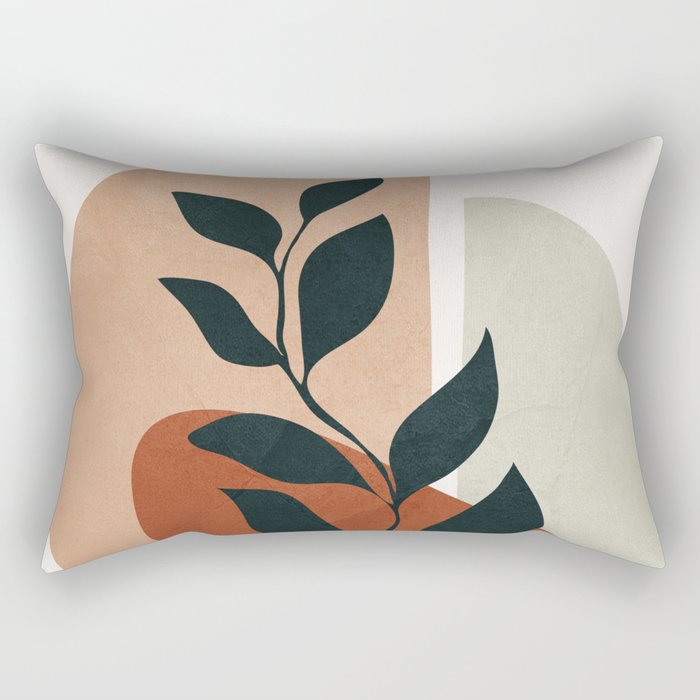 Soft Shapes II Rectangular Pillow