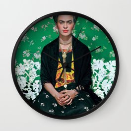 Frida Kahlo - Photo Art Print Poster Wall Clock