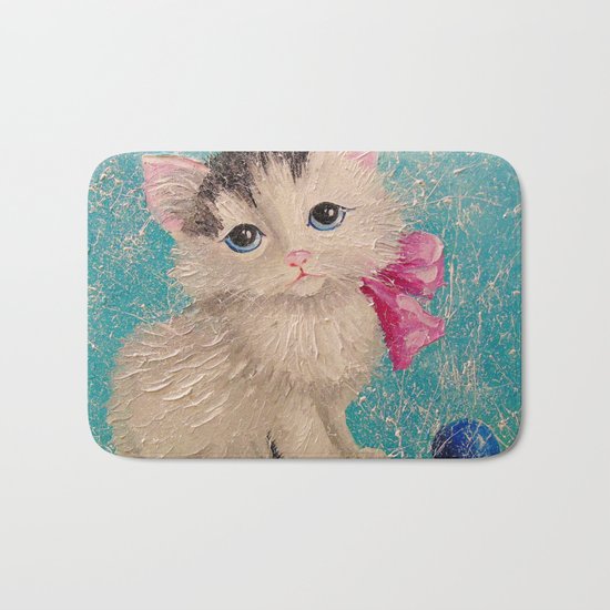 Cute cat Bath Mat
