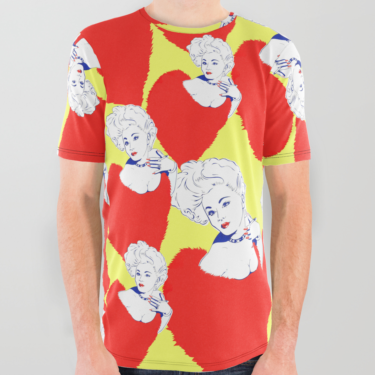 Stone Cold Fox She Shoulda Said No Poster Pattern All Over