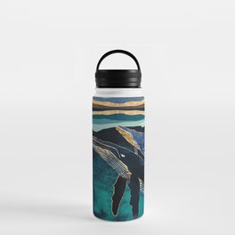 Moonlit Whales Water Bottle