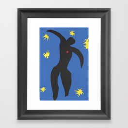 Henri Matisse, Icarus (Icare) from Jazz Collection, 1947, Artwork, Men, Women, Youth Framed Art Print