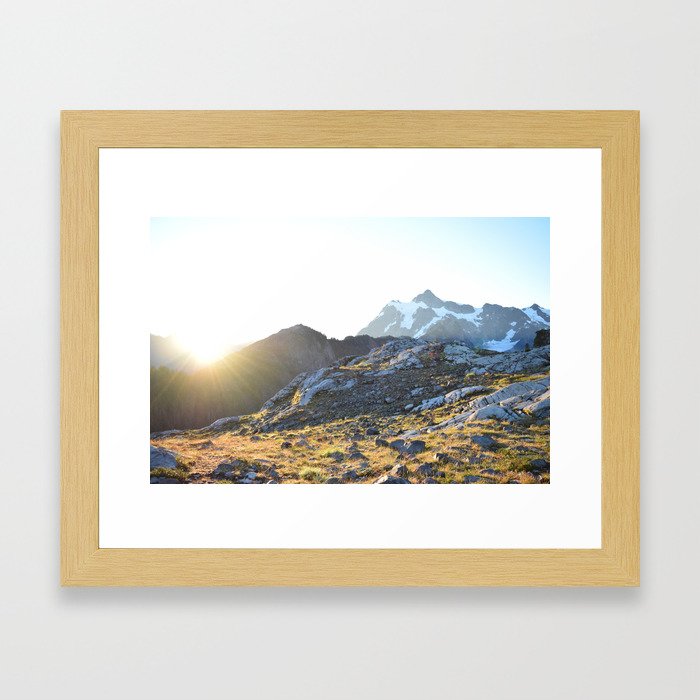 SUNRISE Framed Art Print