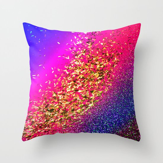 Color My Universe Throw Pillow