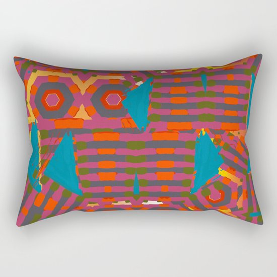 friendly ghosts Rectangular Pillow