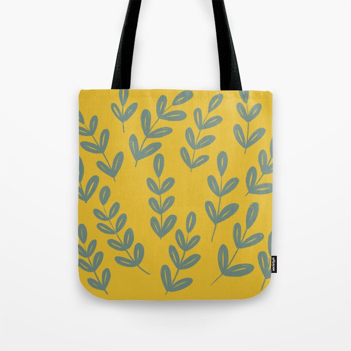 Leaf Pattern Tote Bag