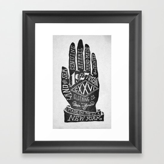 Hand Framed Art Print