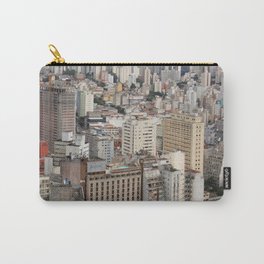 Brazil Photography - Down Town San Paulo Seen From Above Carry-All Pouch