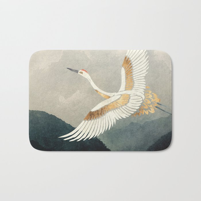 Elegant Flight Bath Mat