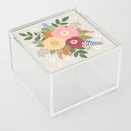 Floral bouquet  Acrylic Box