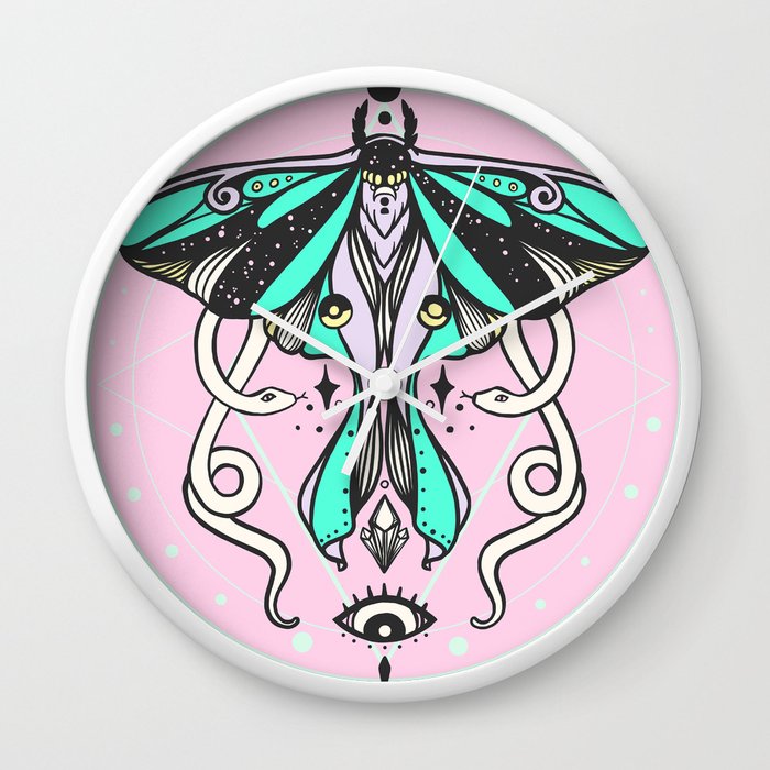 Luna Moth, Snakes, Third Eye, Witchy Illustration Wall ...