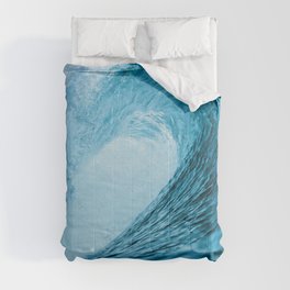 Gorgeous Wave Comforter | Waters, Tropics, Lake, Blue, Natural, Water, Summer, Sea, Surfer, Surfing 