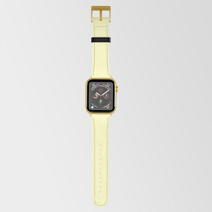 Pale yellow apple watch band discount