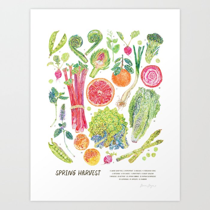 Spring Harvest Art Print
