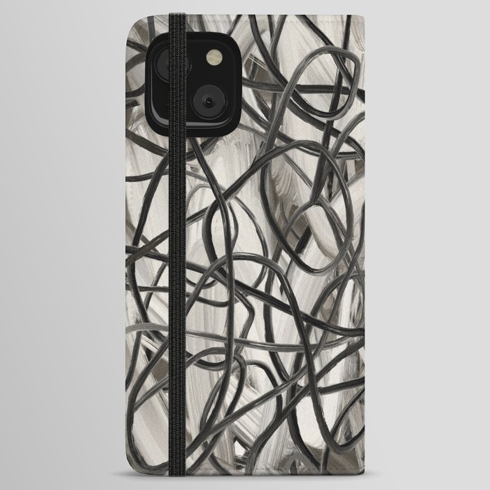 Abstract expressionist Art. Abstract Painting 29. iPhone Wallet Case