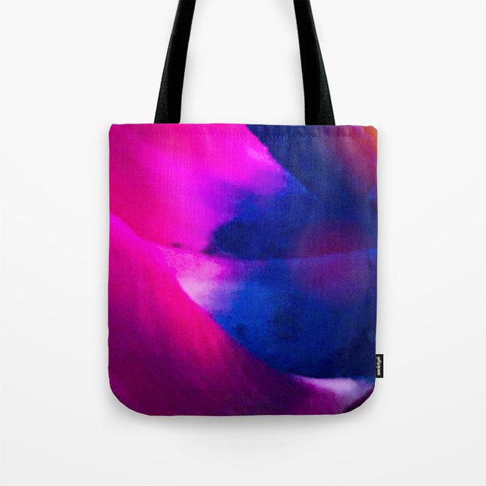 Pink & Purple Tulip Tote Bag