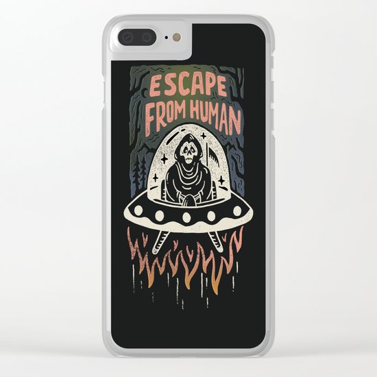 Escape Clear iPhone Case