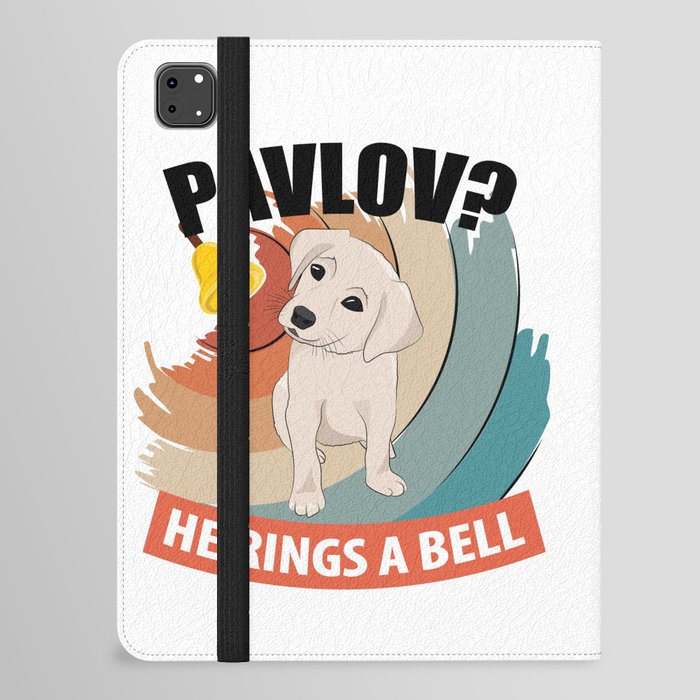 Pavlov He Rings A Bell - Pavlov's Dog - Funny Psychology iPad Folio Case
