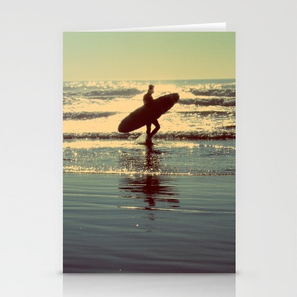 Evening Surf Stationery Cards