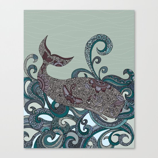 Deep Blue Me Canvas Print