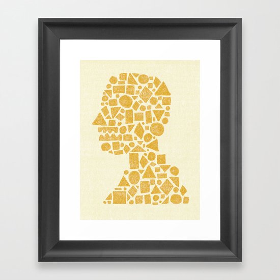 Untitled Silhouette. Framed Art Print
