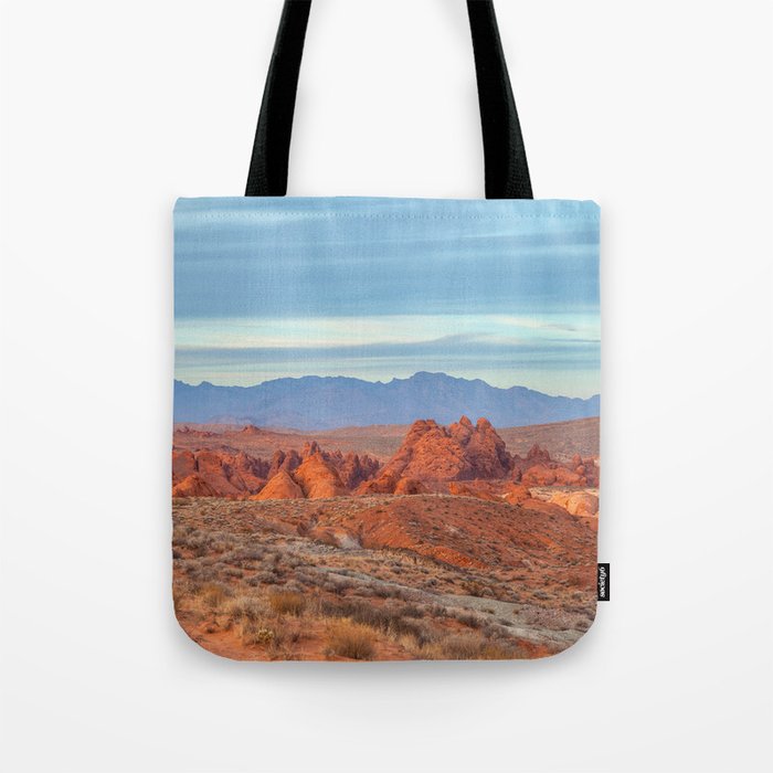 Valley of Fire Evening Tote Bag