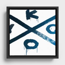 Kygo wet paint logo (fan art) Framed Canvas