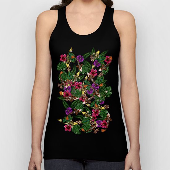 Tropical Koi Unisex Tank Top
