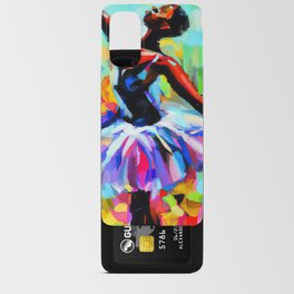 Ballerina dancing on stage Android Card Case