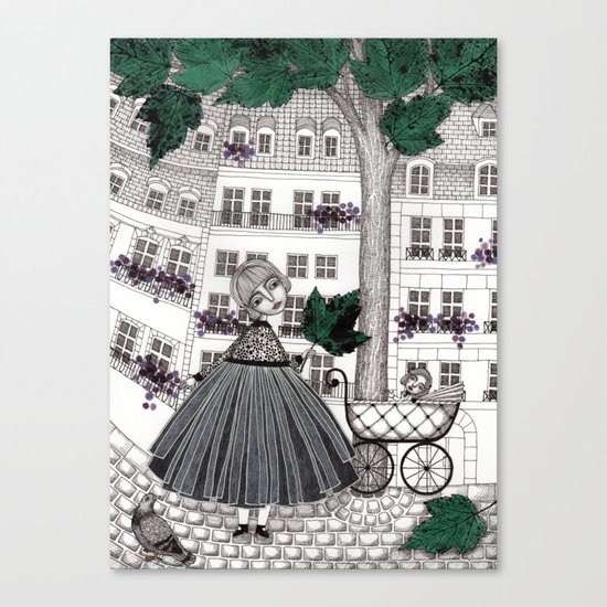 Hadessah's Leaf Canvas Print